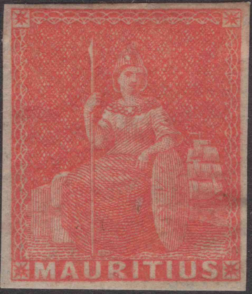 Aron R. Halberstam Philatelists Ltd.; British Commonwealth Stamps: MAURITIUS - QV; Scott: 10; SG: 28; Condition: VF H