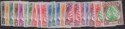 Aron R. Halberstam Philatelists Ltd.; British Commonwealth Stamps: MALAYA SELANGOR - KGVI; Scott: 80-100; SG: 90-110; Condition: VF LH