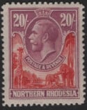 Aron R. Halberstam Philatelists Ltd.; British Commonwealth Stamps: NORTHERN RHODESIA - KGV; Scott: 17; SG: 17; Condition: VF NH