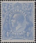 Aron R. Halberstam Philatelists Ltd.; British Commonwealth Stamps: AUSTRALIA - KGV; Scott: 33; SG: 65; Condition: VF LH