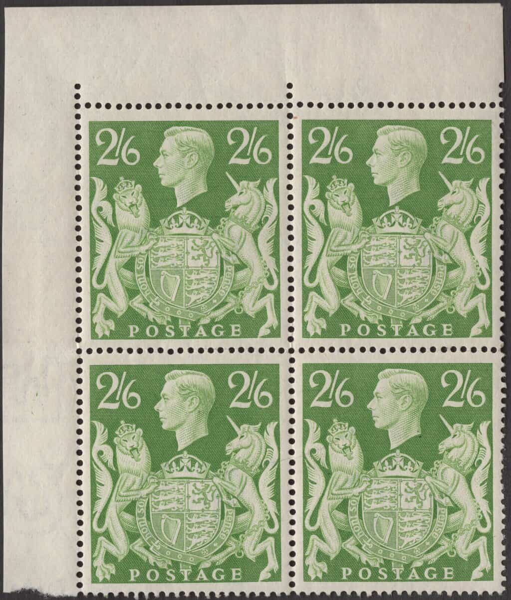 Aron R. Halberstam Philatelists Ltd.; British Commonwealth Stamps: GREAT BRITAIN - ; Scott: 249A; SG: 476b; Condition: VF NH