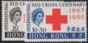 Aron R. Halberstam Philatelists Ltd.; British Commonwealth Stamps: HONG KONG - QEII; Scott: 219-220; SG: 212-213; Condition: F-VF NH