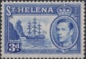 Aron R. Halberstam Philatelists Ltd.; British Commonwealth Stamps: SAINT HELENA - KGVI; Scott: 122; SG: 135; Condition: VF
