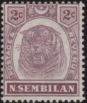 Aron R. Halberstam Philatelists Ltd.; British Commonwealth Stamps: MALAYA NEGRI SEMBILAN - QV; Scott: 6; SG: 6; Condition: F-VF LH
