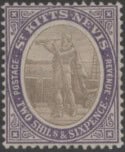 Aron R. Halberstam Philatelists Ltd.; British Commonwealth Stamps: SAINT KITTS - ; Scott: 8; SG: 8; Condition: F-VF H