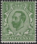 Aron R. Halberstam Philatelists Ltd.; British Commonwealth Stamps: GREAT BRITAIN - KGV; Scott: 151; SG: 322; Condition: F-VF NH