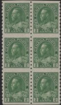 Aron R. Halberstam Philatelists Ltd.; British Commonwealth Stamps: CANADA - KGV; Scott: 128 var; SG: 257b; Condition: XF NH