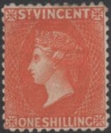 Aron R. Halberstam Philatelists Ltd.; British Commonwealth Stamps: SAINT VINCENT - QV; Scott: 39; SG: 45; Condition: VF H