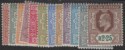Aron R. Halberstam Philatelists Ltd.; British Commonwealth Stamps: CEYLON - KEVII; Scott: 166-177; SG: 265-276; Condition: VF LH