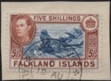 Aron R. Halberstam Philatelists Ltd.; British Commonwealth Stamps: FALKLAND ISLANDS - KGVI; Scott: 94; SG: 161; Condition: VF U
