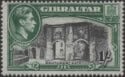 Aron R. Halberstam Philatelists Ltd.; British Commonwealth Stamps: GIBRALTAR - KGVI; Scott: 114a; SG: 127; Condition: F-VF LH