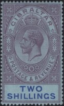 Aron R. Halberstam Philatelists Ltd.; British Commonwealth Stamps: GIBRALTAR - KGV; Scott: 72; SG: 82; Condition: VF LH