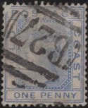 Aron R. Halberstam Philatelists Ltd.; British Commonwealth Stamps: GOLD COAST - QV; Scott: 10; SG: 9; Condition: F-VF U