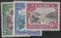 Aron R. Halberstam Philatelists Ltd.; British Commonwealth Stamps: JAMAICA - KGV; Scott: 106-108; SG: 111-113; Condition: VF LH