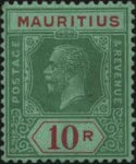 Aron R. Halberstam Philatelists Ltd.; British Commonwealth Stamps: MAURITIUS - KGV; Scott: 199; SG: 241; Condition: VF LH