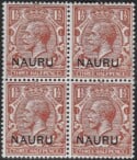 Aron R. Halberstam Philatelists Ltd.; British Commonwealth Stamps: NAURU - KGV; Scott: 3; SG: 3; Condition: VF NH