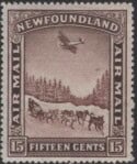 Aron R. Halberstam Philatelists Ltd.; British Commonwealth Stamps: NEWFOUNDLAND - KGV; Scott: C9; SG: 195; Condition: VF VLH