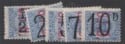 Aron R. Halberstam Philatelists Ltd.; British Commonwealth Stamps: TONGA - QV; Scott: O6-10; SG: O6-10; Condition: F-VF H