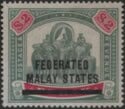 Aron R. Halberstam Philatelists Ltd.; British Commonwealth Stamps: MALAYA F.M.S. - KEVII; Scott: 12; SG: 12; Condition: VF H