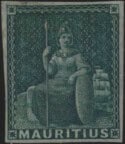 Aron R. Halberstam Philatelists Ltd.; British Commonwealth Stamps: MAURITIUS - ; Scott: 9; SG: 27; Condition: VF LH