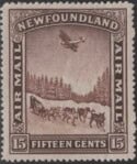 Aron R. Halberstam Philatelists Ltd.; British Commonwealth Stamps: NEWFOUNDLAND - KGV; Scott: C9; SG: 195; Condition: VF VLH