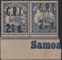 Aron R. Halberstam Philatelists Ltd.; British Commonwealth Stamps: SAMOA - KGV; Scott: 104; SG: 104a-104b; Condition: VF NH