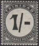 Aron R. Halberstam Philatelists Ltd.; British Commonwealth Stamps: TRINIDAD AND TOBAGO - KGVI; Scott: J8var; SG: D25a; Condition: VF VLH