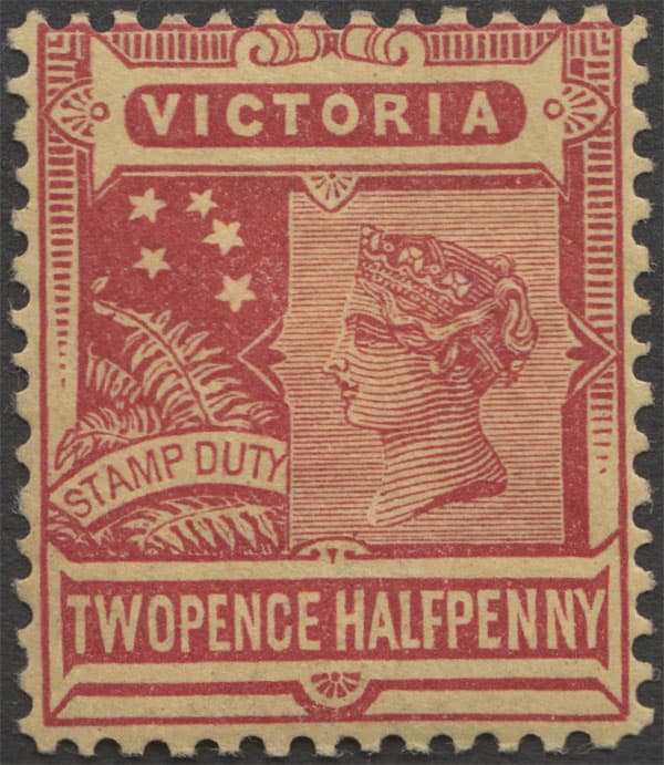 Aron R. Halberstam Philatelists Ltd.; British Commonwealth Stamps: VICTORIA - QV; Scott: 172; SG: 315a; Condition: VF HR