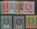 Aron R. Halberstam Philatelists Ltd.; British Commonwealth Stamps: VIRGIN ISLANDS - KGV; Scott: 38-46; SG: 69-77; Condition: VF VLH