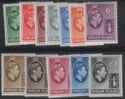Aron R. Halberstam Philatelists Ltd.; British Commonwealth Stamps: VIRGIN ISLANDS - KGVI; Scott: 76-87; SG: 110a-121; Condition: F-VF NH