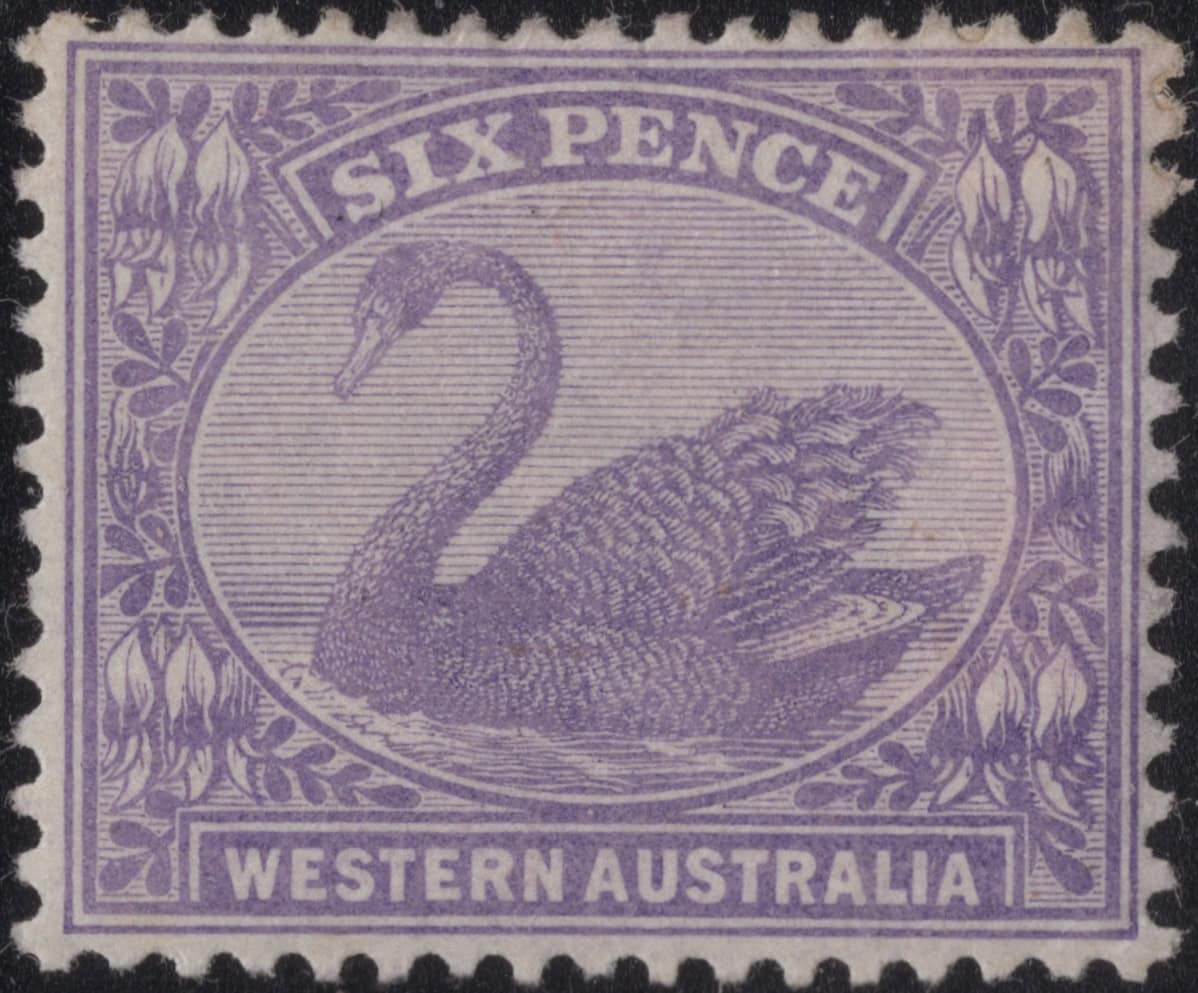 Aron R. Halberstam Philatelists Ltd.; British Commonwealth Stamps: WESTERN AUSTRALIA - QV; Scott: 99; SG: 115; Condition: VF LH