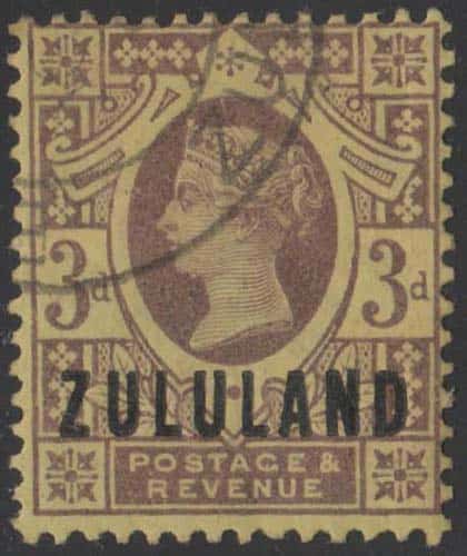 Aron R. Halberstam Philatelists Ltd.; British Commonwealth Stamps: ZULULAND - QV; Scott: 5; SG: 5; Condition: F-VF U