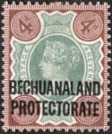 Aron R. Halberstam Philatelists Ltd.; British Commonwealth Stamps: BECHUANALAND - QV; Scott: 35; SG: 64; Condition: VF H