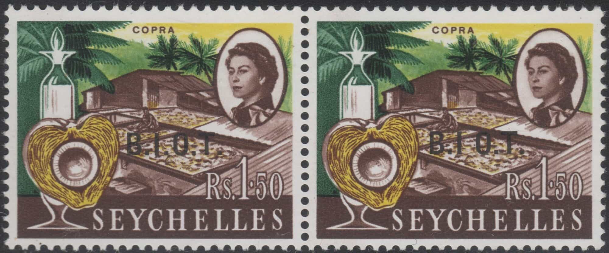 Aron R. Halberstam Philatelists Ltd.; British Commonwealth Stamps: B.I.O.T. - ; Scott: none; SG: 11a; Condition: VF NH