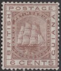 Aron R. Halberstam Philatelists Ltd.; British Commonwealth Stamps: BRITISH GUIANA - QV; Scott: 75; SG: 129; Condition: F-VF H