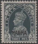Aron R. Halberstam Philatelists Ltd.; British Commonwealth Stamps: INDIA NABHA - KGVI; Scott: 87; SG: 95; Condition: VF LH