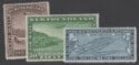 Aron R. Halberstam Philatelists Ltd.; British Commonwealth Stamps: NEWFOUNDLAND - KGV; Scott: C6-8; SG: 192-194; Condition: F-VF NH