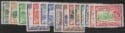Aron R. Halberstam Philatelists Ltd.; British Commonwealth Stamps: SAINT KITTS - QEII; Scott: 120-134; SG: 106a-118; Condition: VF LH