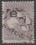 Aron R. Halberstam Philatelists Ltd.; British Commonwealth Stamps: AUSTRALIA - KGV; Scott: 9; SG: 10; Condition: F-VF U