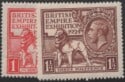 Aron R. Halberstam Philatelists Ltd.; British Commonwealth Stamps: GREAT BRITAIN - ; Scott: 185-186; SG: 430-431; Condition: VF NH