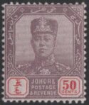 Aron R. Halberstam Philatelists Ltd.; British Commonwealth Stamps: MALAYA JOHORE - ; Scott: 67; SG: 69; Condition: VF NH