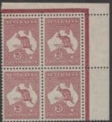 Aron R. Halberstam Philatelists Ltd.; British Commonwealth Stamps: AUSTRALIA - ; Scott: 125; SG: 134; Condition: VF NH