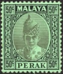 Aron R. Halberstam Philatelists Ltd.; British Commonwealth Stamps: MALAYA PERAK - KGVI; Scott: 95; SG: 118; Condition: VF NH