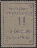 Aron R. Halberstam Philatelists Ltd.; British Commonwealth Stamps: NEW REPUBLIC - QV; Scott: 42b var; SG: 53a; Condition: VF LH