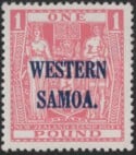 Aron R. Halberstam Philatelists Ltd.; British Commonwealth Stamps: SAMOA - KGV; Scott: 178; SG: 192; Condition: VF LH