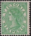 Aron R. Halberstam Philatelists Ltd.; British Commonwealth Stamps: VICTORIA - QV; Scott: 201; SG: 392; Condition: F-VF H