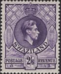 Aron R. Halberstam Philatelists Ltd.; British Commonwealth Stamps: SWAZILAND - KGVI; Scott: 35var; SG: 36; Condition: VF LH