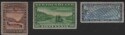 Aron R. Halberstam Philatelists Ltd.; British Commonwealth Stamps: NEWFOUNDLAND - KGV; Scott: C6-8; SG: 192-194; Condition: VF NH