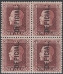 Aron R. Halberstam Philatelists Ltd.; British Commonwealth Stamps: NEW ZEALAND - KGV; Scott: O51; SG: O103; Condition: VF NH