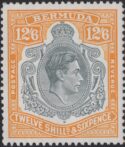 Aron R. Halberstam Philatelists Ltd.; British Commonwealth Stamps: BERMUDA - KGVI; Scott: 127; SG: 120e; Condition: VF NH
